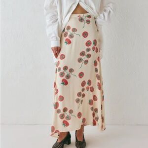 VRG GRL Brie Midi Skirt Roma